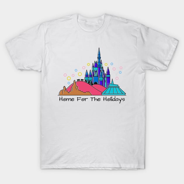 Home for the Holidays T-Shirt by World of Walt